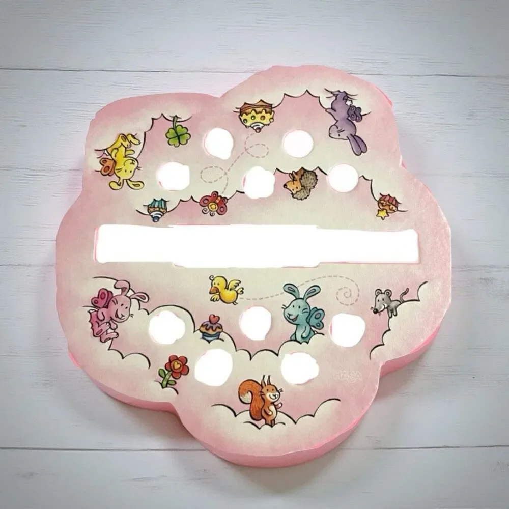 Haba Unicorn Glitterluck Cloud Stacking Game COMPLETE